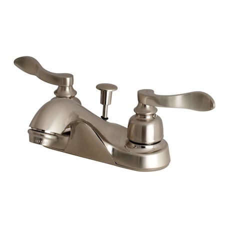 Nuwave French FB5628NFL 4-Inch Centerset Bathroom Faucet with Retail Pop-Up FB5628NFL